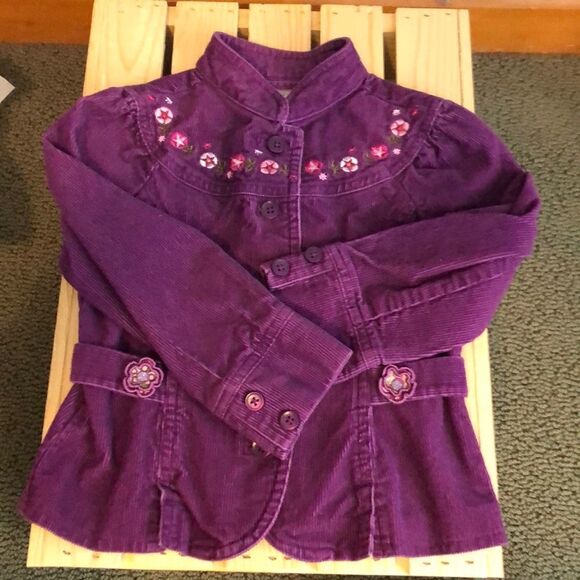 Gymboree Purple Corduroy Jacket - Picture 2 of 6